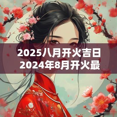 2025八月开火吉日 2025年8月开火最佳日子
