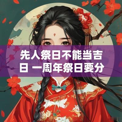 先人祭日不能当吉日 一周年祭日要分吉日不呢