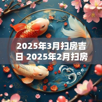 2025年3月扫房吉日 2025年2月扫房吉日