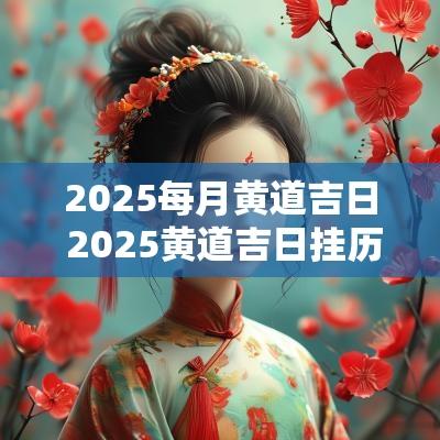 2025每月黄道吉日 2025黄道吉日挂历