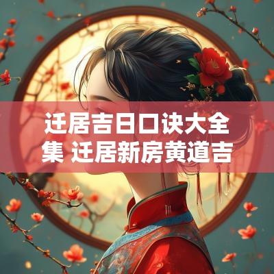迁居吉日口诀大全集 迁居新房黄道吉日