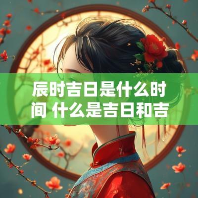 辰时吉日是什么时间 什么是吉日和吉时