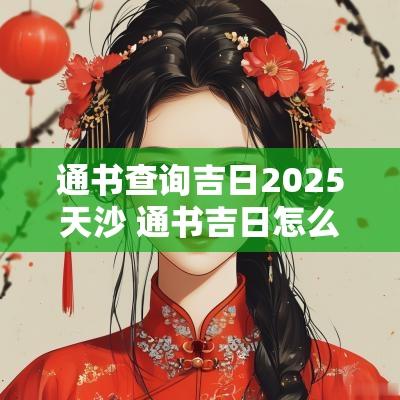 通书查询吉日2025天沙 通书吉日怎么看