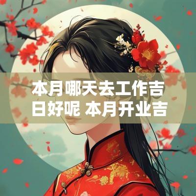 本月哪天去工作吉日好呢 本月开业吉日哪天好农历