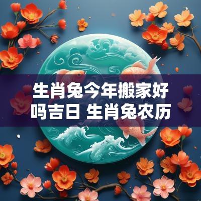 生肖兔今年搬家好吗吉日 生肖兔农历七月十六能搬家吗