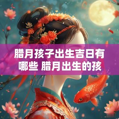 腊月孩子出生吉日有哪些 腊月出生的孩子是什么命