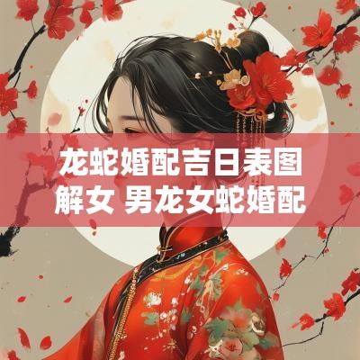 龙蛇婚配吉日表图解女 男龙女蛇婚配好不好