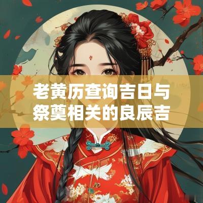 老黄历查询吉日与祭奠相关的良辰吉日