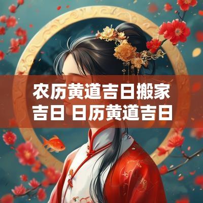 农历黄道吉日搬家吉日 日历黄道吉日搬家
