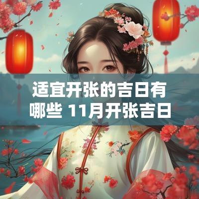适宜开张的吉日有哪些 11月开张吉日一览表