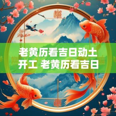 老黄历看吉日动土开工 老黄历看吉日安门