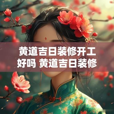 黄道吉日装修开工好吗 黄道吉日装修房子属动土吗