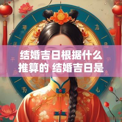 结婚吉日根据什么推算的 结婚吉日是根据啥选的