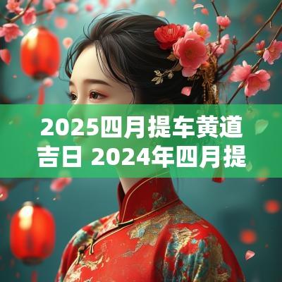 2025四月提车黄道吉日 2025年四月提车的黄道吉日