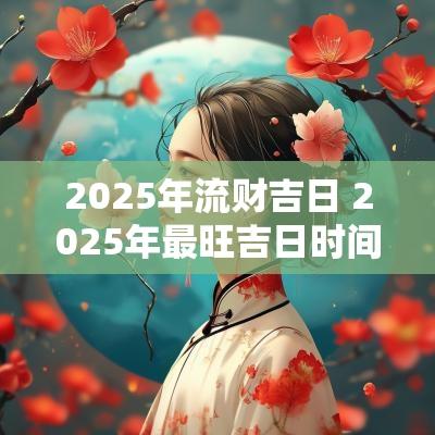 2025年流财吉日 2025年最旺吉日时间