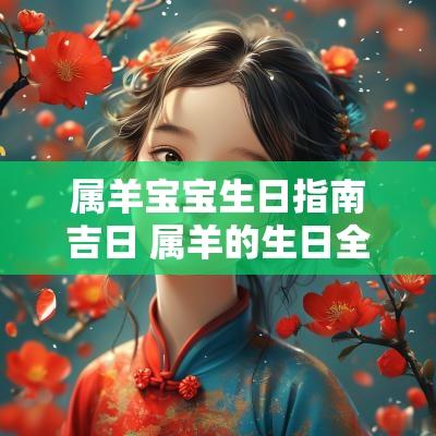 属羊宝宝生日指南吉日 属羊的生日全解