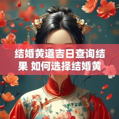 结婚黄道吉日查询结果 如何选择结婚黄道吉日