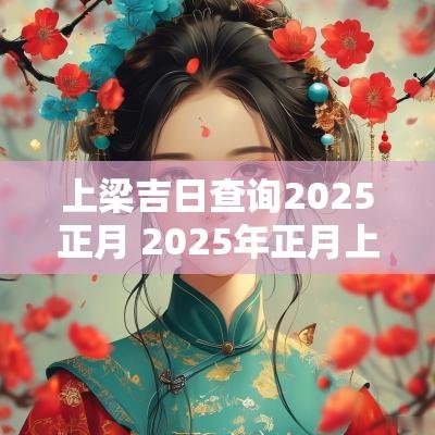 上梁吉日查询2025正月 2025年正月上梁吉日查询