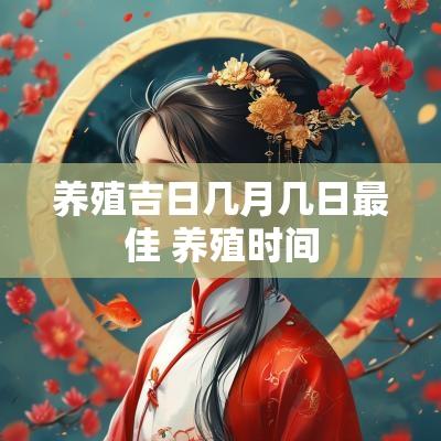 养殖吉日几月几日最佳 养殖时间