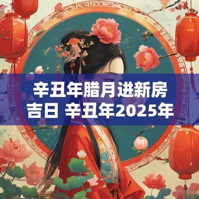 辛丑年腊月进新房吉日 辛丑年2025年吉日