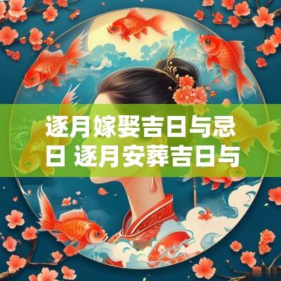 逐月嫁娶吉日与忌日 逐月安葬吉日与忌日一样吗