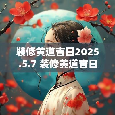 装修黄道吉日2025.5.7 装修黄道吉日2025年11月