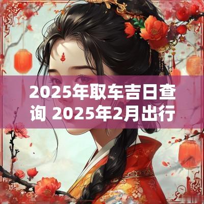 2025年取车吉日查询 2025年2月出行吉日