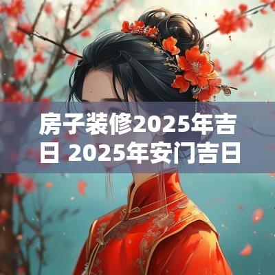 房子装修2025年吉日 2025年安门吉日查询