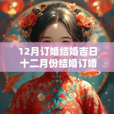 12月订婚结婚吉日 十二月份结婚订婚的好日子