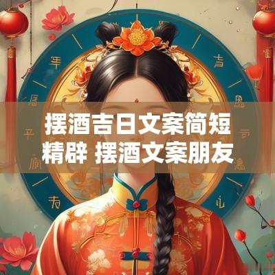 摆酒吉日文案简短精辟 摆酒文案朋友圈文字