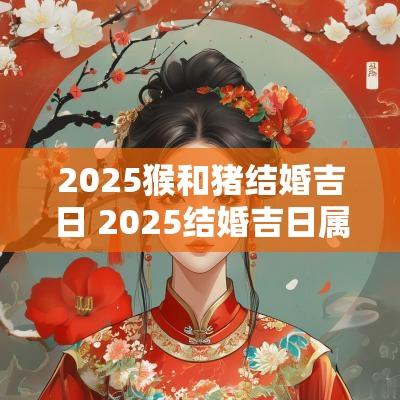 2025猴和猪结婚吉日 2025结婚吉日属猴猪