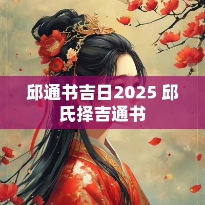 邱通书吉日2025 邱氏择吉通书