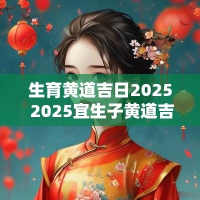 生育黄道吉日2025 2025宜生子黄道吉日