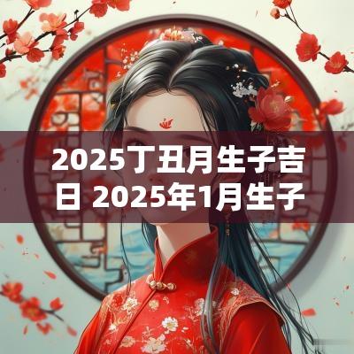 2025丁丑月生子吉日 2025年1月生子吉日吉时