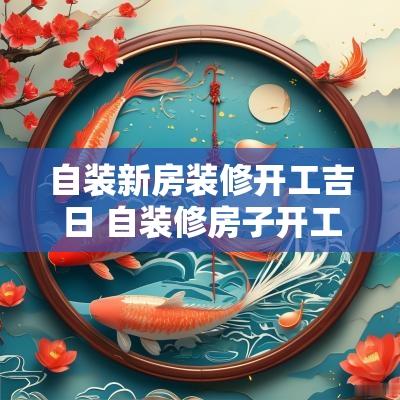 自装新房装修开工吉日 自装修房子开工仪式