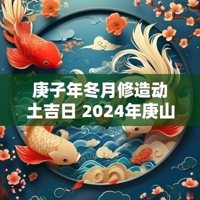 庚子年冬月修造动土吉日 2025年庚山修造吉日