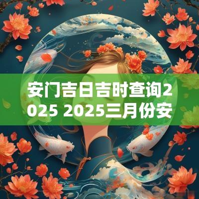 安门吉日吉时查询2025 2025三月份安门吉日