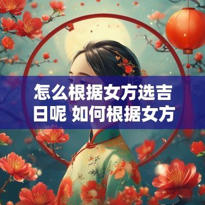 怎么根据女方选吉日呢 如何根据女方八字算结婚日子