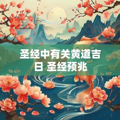 圣经中有关黄道吉日 圣经预兆