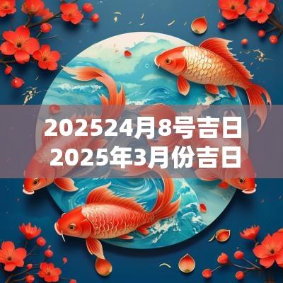 202524月8号吉日 2025年3月份吉日