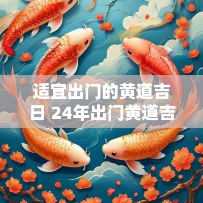适宜出门的黄道吉日 24年出门黄道吉日