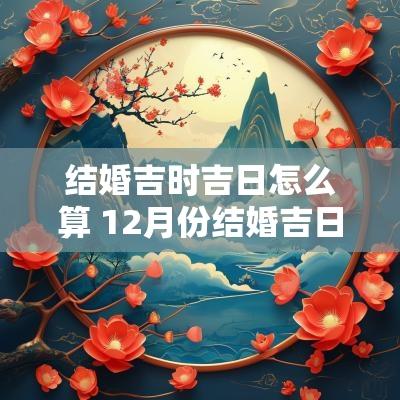 结婚吉时吉日怎么算 12月份结婚吉日吉时