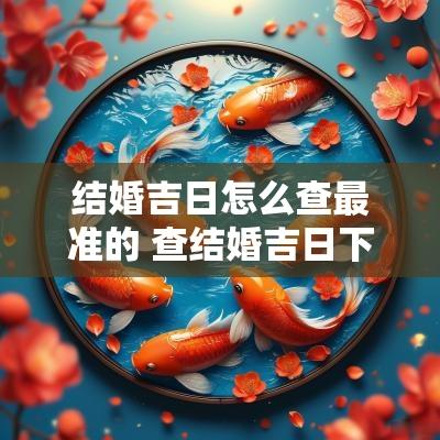 结婚吉日怎么查最准的 查结婚吉日下载哪个软件好