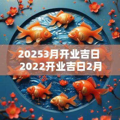 20253月开业吉日 2025开业吉日2月