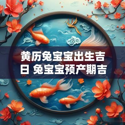 黄历兔宝宝出生吉日 兔宝宝预产期吉祥日
