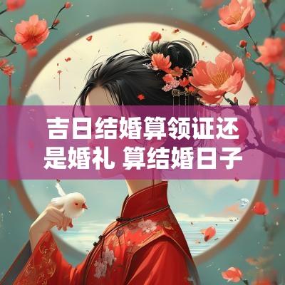 吉日结婚算领证还是婚礼 算结婚日子是指办婚礼还是领证