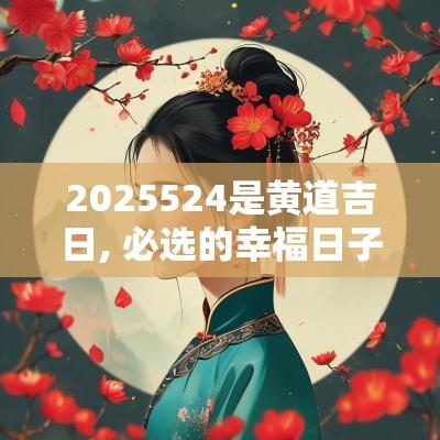 2025524是黄道吉日, 必选的幸福日子