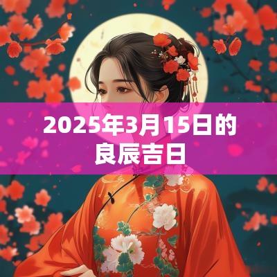 2025年3月15日的良辰吉日