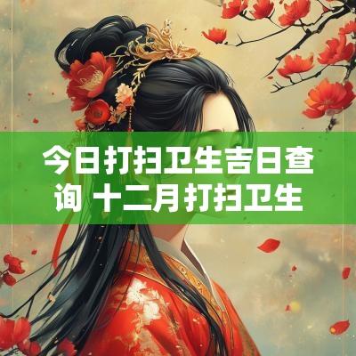 今日打扫卫生吉日查询 十二月打扫卫生吉日哪一天