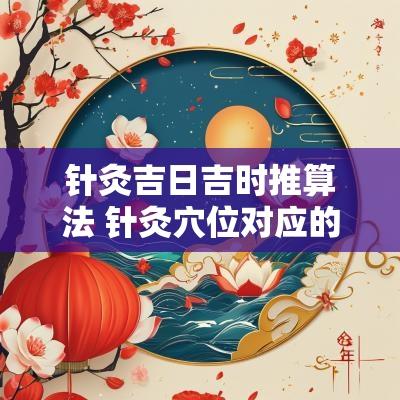 针灸吉日吉时推算法 针灸穴位对应的时辰